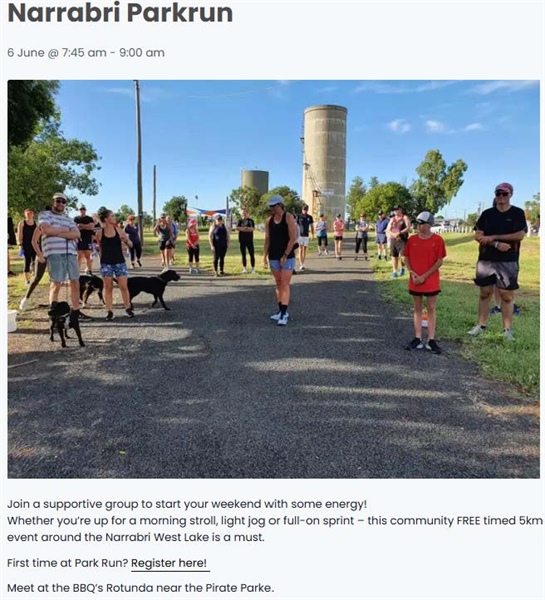 Narrabri Park Run