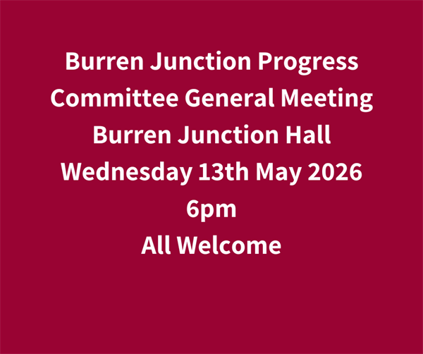 Burren Junction Progress General Meeting